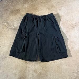 Original Use Baggy Black Shorts